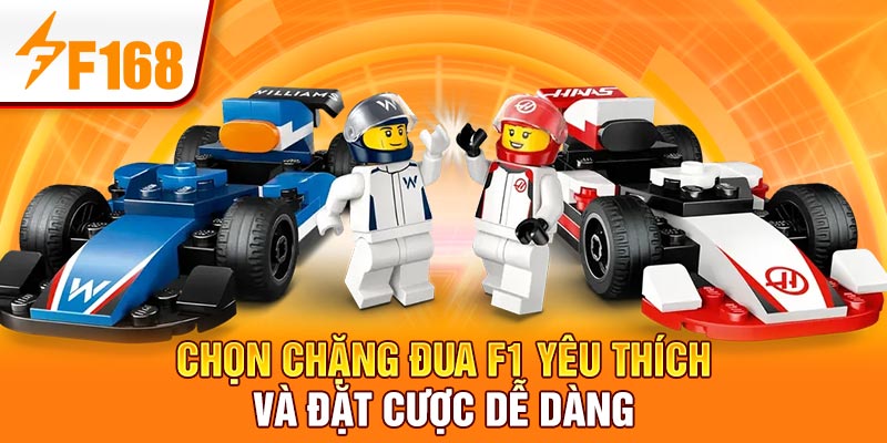Cược Đua Xe F1 Online – Trò Chơi Tốc Độ Đỉnh Cao Tại Nhà Cái F168 4 Chọn chặng đua F1 yêu thích và đặt cược dễ dàng
